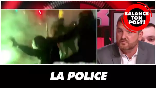 Policier roué de coups lors d'une manifestation : Grégory Joron, CRS : "Il sera marqué à vie"