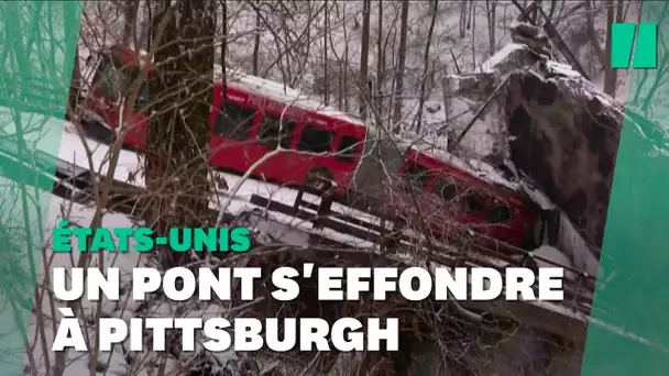 Un pont s'effondre à Pittsburgh alors que Joe Biden vient y parler infrastructures