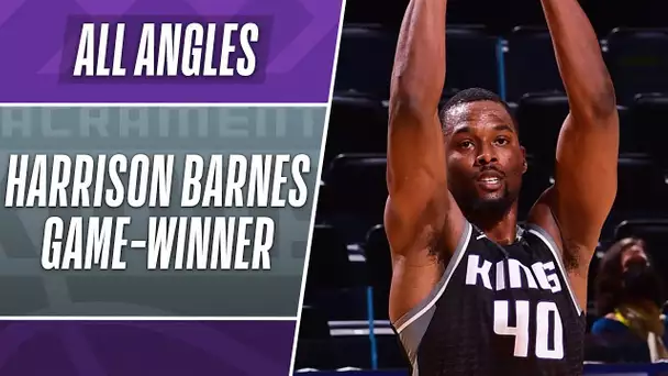 ALL-ANGLES: HARRISON BARNES GAME-WINNER! 👀