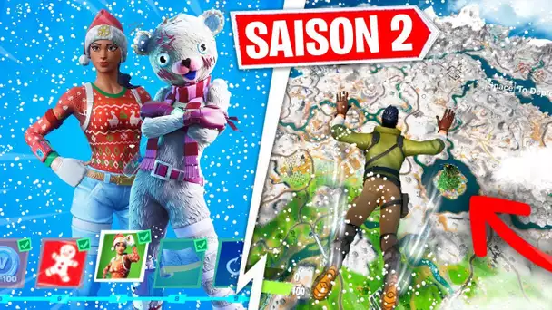 PASSE DE COMBAT SAISON 2 SPECIAL NOEL SUR FORTNITE ! (+ NOUVEAUTES ET CONCEPTS)