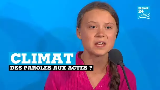 Les larmes de Greta Thunberg au sommet de l'ONU sur le climat face aux dirigeants mondiaux