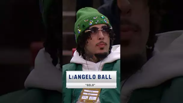 LiAngelo Ball sitting courtside in Chicago 👀