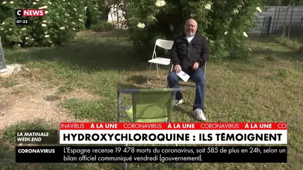 Patients traités et soignés à la chloroquine : ils témoignent