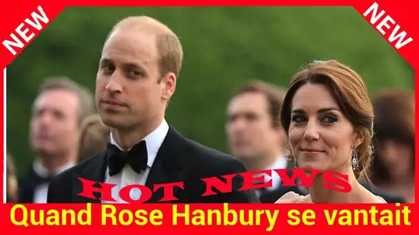 Quand Rose Hanbury se vantait de son amitié avec Kate Middleton sur sa page Instagram