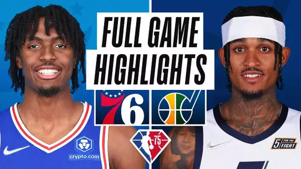 76ERS at JAZZ | FULL GAME HIGHLIGHTS | November 16, 2021