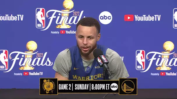 LIVE: Golden State Warriors 2022 #NBAFinals Presented by YouTube TV | Game 2 Media Availability