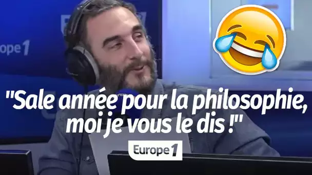 Matthieu Noël : "Sale année pour la philosophie, moi je vous le dis !"