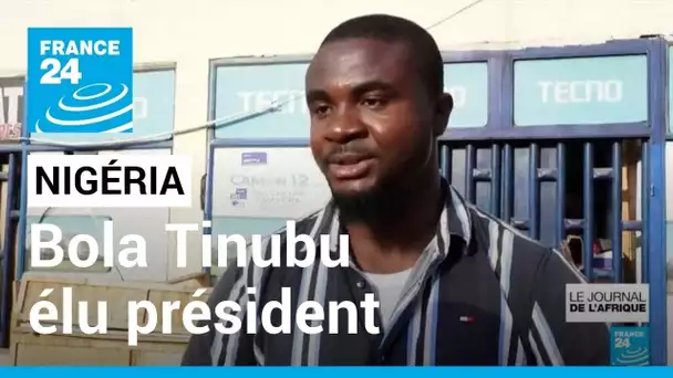 Nigéria : Bola Tinubu élu président • FRANCE 24