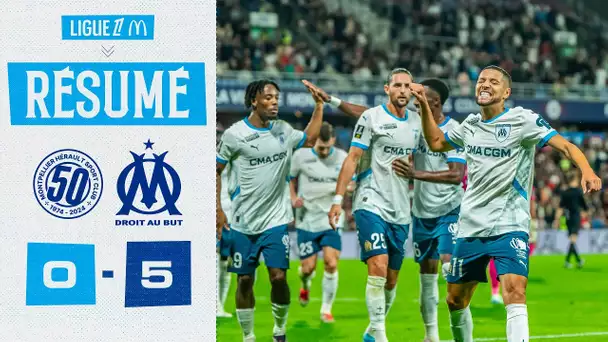 Montpellier 0-5 OM : Le résumé du match