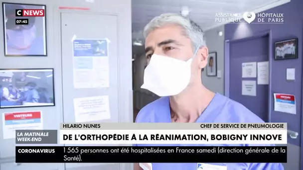 De l'orthopédie à la réanimation, à Bobigny, l'hôpital s'adapte