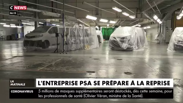 PSA se prépare à la reprise d'activité