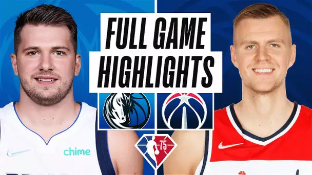 MAVERICKS at WIZARDS | FULL GAME HIGHLIGHTS | April 1, 2022