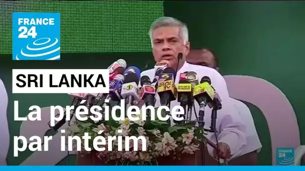 Sri Lanka : le Premier ministre désigné président par intérim • FRANCE 24