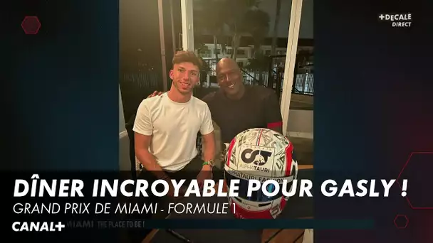 Pierre Gasly raconte son dîner avec Michael Jordan - Grand Prix de Miami - F1