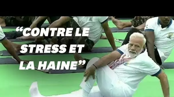 La Journée internationale du yoga célébrée par le premier ministre indien