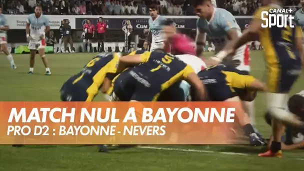 Bayonne concède le nul face à Nevers (23-23) - Pro D2