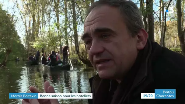 Marais Poitevin : bonne saison pour les bateliers