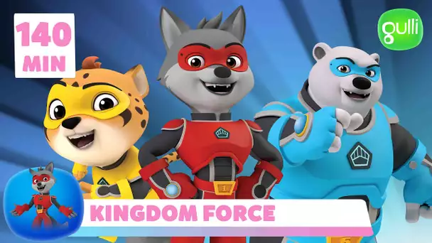 KINGDOM FORCE 🐾 PLUS de 2 HEURES avec des SUPER ANIMAUX 😬​👌​ (Compilation d'épisodes en entier)