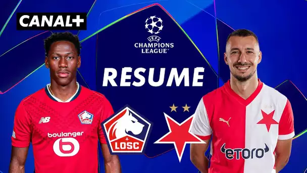 Le résumé de Lille / Slavia Prague - Ligue des Champions 2024-25 (Barrage aller)