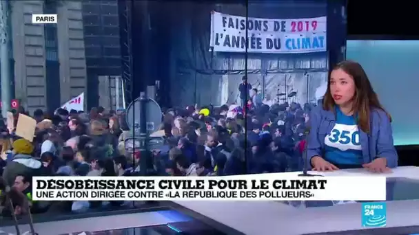 Désobéissance civile pour le climat: "Ce qui est radical c'est de perpétuer le statut quo"