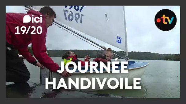 Séance Handivoile au Lac des Varennes