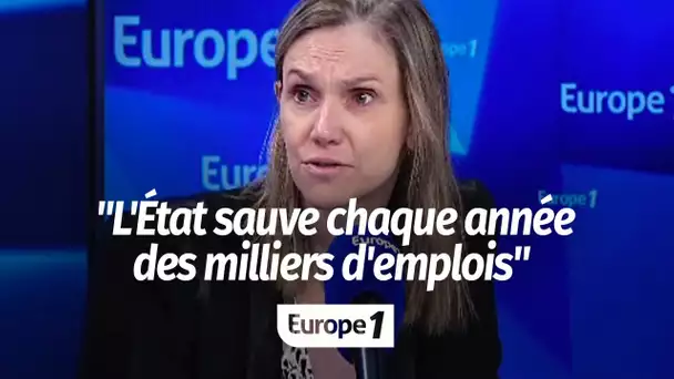 Agnès Pannier-Runacher : "Des milliers d'emplois sont sauvés chaque année grâce à l'action de l'É…