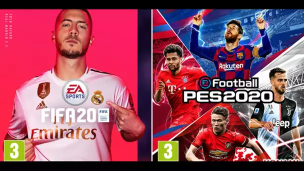 FIFA 20 ou PES 2020 : lequel faut-il choisir ?