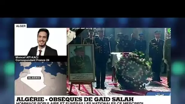 En Algérie, hommage populaire et funérailles nationales pour le général Ahmed Gaïd Salah