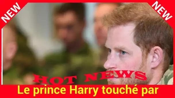 Le prince Harry touché par une tendre attention des marines en Norvège