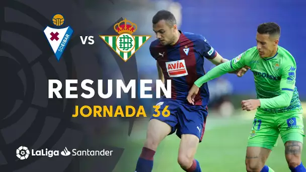 Resumen de SD Eibar vs Real Betis (1-0)