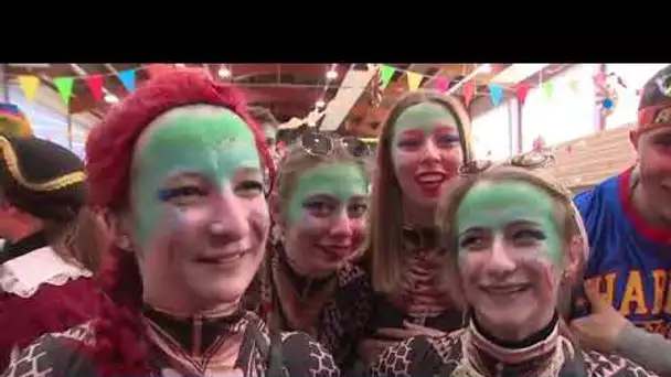 La population de Sundhouse (Bas-Rhin) triple au moment du carnaval