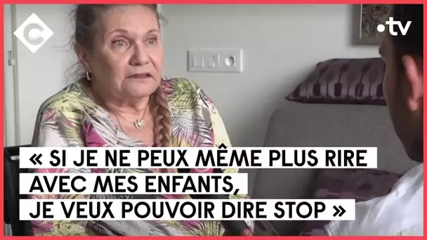 Malade, elle réclame le droit de mourir dans la dignité - La Story - C à vous - 13/09/2022