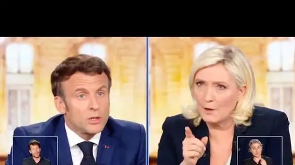 Macron à Le Pen : "Vous allez créer la guerre civile" avec l'interdiction du voile