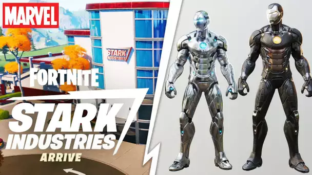 NOUVEAUX PACKS ET SKINS, NOUVEAU LIEU STARK INDUSTRIES, NOUVELLES VOITURES (FORTNITE NEWS SAISON 4)