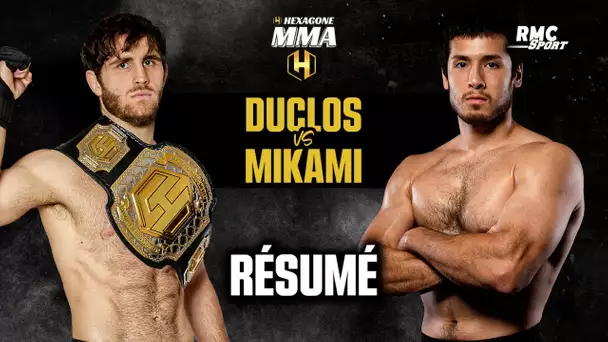 Résumé Hexagone MMA 23 : La résistance de Mikami contre un Duclos acharné… un main event intense