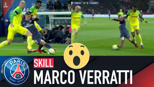 SKILL / GESTE TECHNIQUE : MARCO VERRATTI - PARIS SAINT-GERMAIN vs FC NANTES