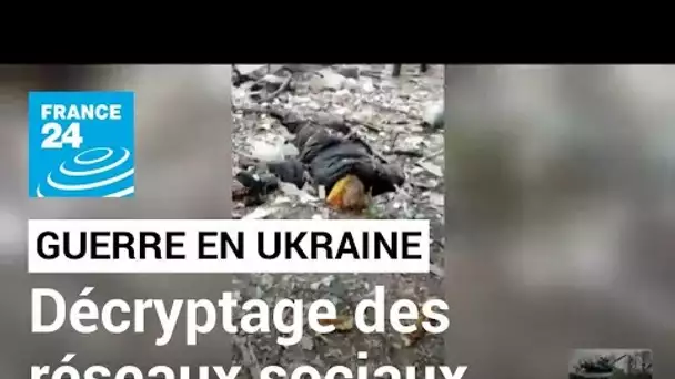 Sur les réseaux sociaux, les civils ukrainiens partagent en vidéos l'avancée des troupes russes