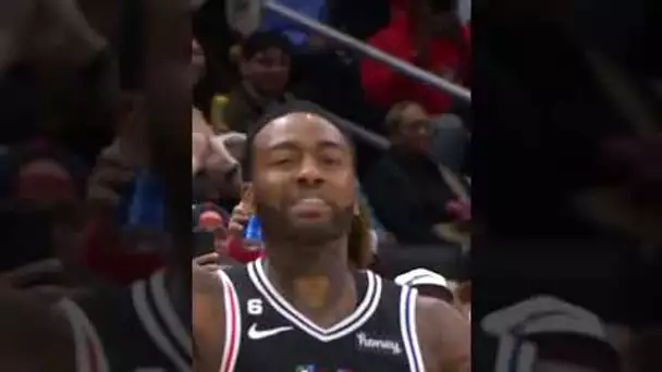 John Wall Hypes The Wizards Crowd Up Like Old Times | #Shorts