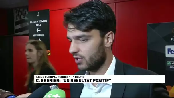 C.Grenier : " Un résultat positif"