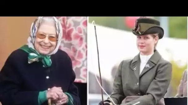 À l'intérieur du lien étroit de Lady Louise avec Queen alors qu'elle conduit une calèche à Windsor