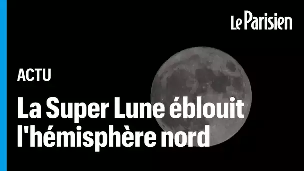 De Paris à Athènes, les plus belles images de la Super Lune