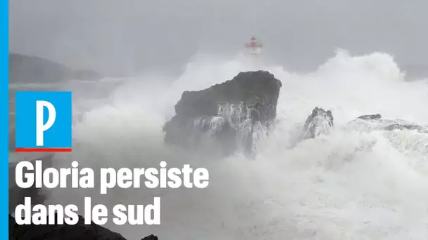 La tempête Gloria continue de sévir dans le sud de la France