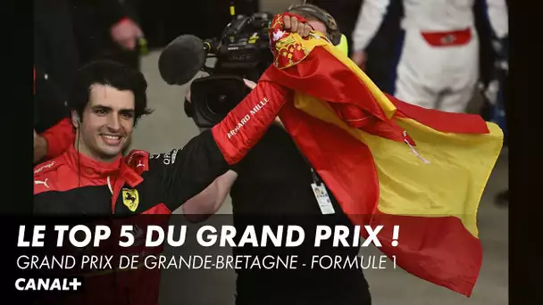 Le top 5 du Grand Prix de Grande-Bretagne ! - F1