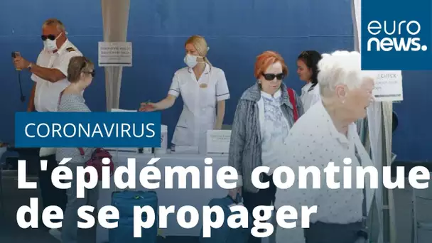 Coronavirus : l'épidémie continue de se propager