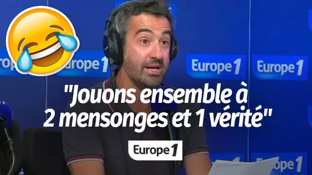 Jean-Phillipe Visini : "Jouons ensemble à deux mensonges et une vérité"