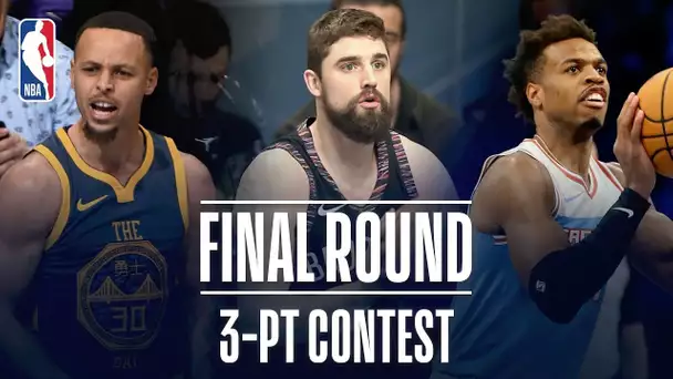 3-PT Contest Final Round | Joe Harris, Buddy Hield, Steph Curry Face Off! | 2019 NBA All-Star