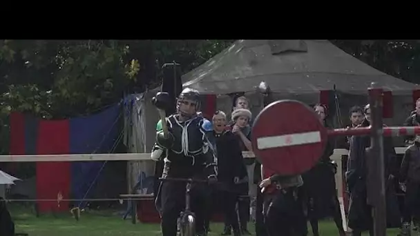 Allemagne : un tournoi de chevaliers... à vélo