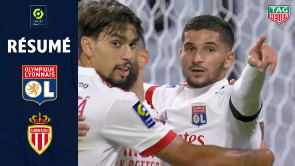 OLYMPIQUE LYONNAIS - AS MONACO (4 - 1) - Résumé - (OL - ASM) / 2020/2021