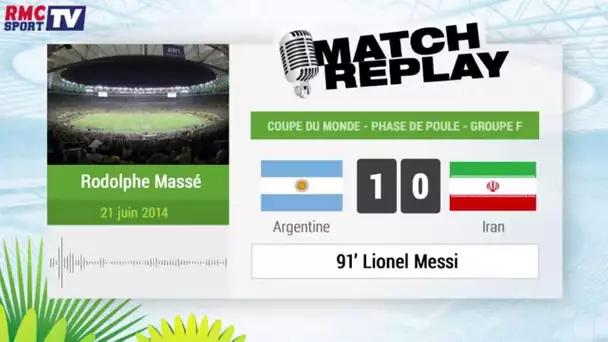 Argentine - Iran : Le Match Replay avec le son RMC Sport !