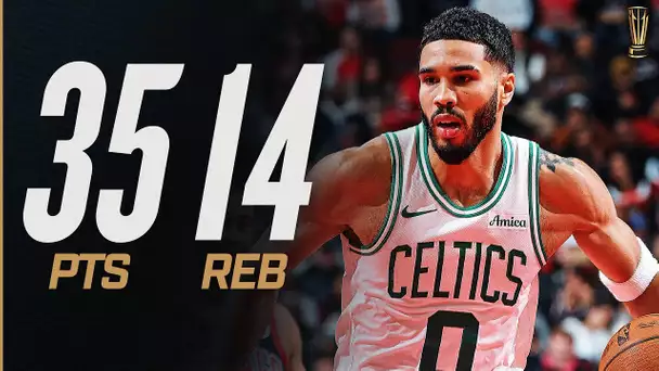 Jayson Tatum’s IMPRESSIVE DOUBLE-DOUBLE Performance in #EmiratesNBACup action! 🏆| November 29, 2024